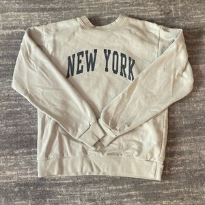 Erica New York Crewneck Sweater size Small